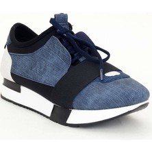 Özger Ayakkabı Srn Lacivert Kadın Spor Ayakkabı