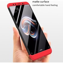 Microsonic Xiaomi Redmi Note 5 Pro Kılıf Double Dip 360 Protective