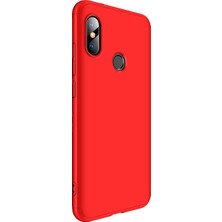 Microsonic Xiaomi Mi A2 Lite Kılıf Double Dip 360 Protective