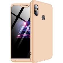 Microsonic Xiaomi Mi A2 Lite Kılıf Double Dip 360 Protective