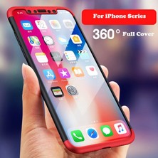 Microsonic Apple iPhone XS Kılıf Double Dip 360 Protective