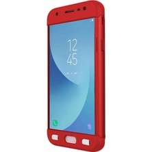 Microsonic Samsung Galaxy J7 Pro Kılıf Double Dip 360 Protective