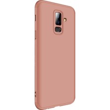 Microsonic Samsung Galaxy J8 Kılıf Double Dip 360 Protective