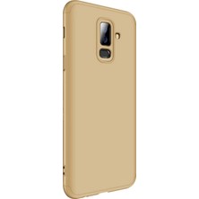 Microsonic Samsung Galaxy J8 Kılıf Double Dip 360 Protective