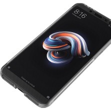 Microsonic Xiaomi Redmi Note 5 Pro Kılıf 6 tarafı tam full koruma 360 Clear Soft Şeffaf