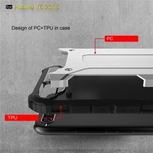 Microsonic Huawei Y6 2018 Kılıf Rugged Armor