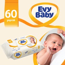 Evy Baby Islak Havlu Soft 60 Yaprak
