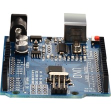 Arduino Uno R3 Klon (Smd) + 40 Pin Header + Usb Kablo