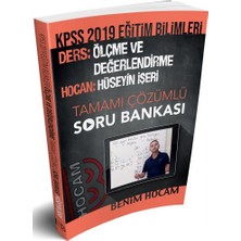 Benim Hocam Yayınları KPSS 2019 Eğitim Bilimleri Ölçme Ve Değerlendirme Tamamı Çözümlü Soru Bankası