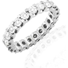 Lilarote Tamtur Pırlanta Yüzük 1 Karat Görünümlü