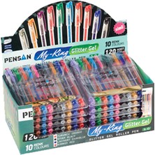 Pensan My-King Jell Kalem 0,5 Mm Mavi 12 Li (1 Paket 12 Adet)