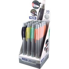 Milan Pl1 Silver Mekanik Kurşun Kalem-0.5Mm 20 Li Ml 185029920 (1 Paket 20 Adet)