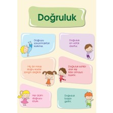 Okularenkkat Değerler Eğitimi Afişi Doğruluk