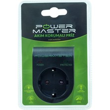 Powermaster Tekli Akım Korumalı Priz