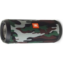 JBL Flip 4 Squad Taşınabilir IPX7 Su Geçirmez Bluetooth Hoparlör Kamuflaj