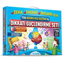 Adeda Yayıncılık Osman Abalı Adeda Neuro Via Dikkati Güçlendirme Seti 7 Yaş + Görsel Dikkat Testi