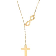 Glorria Altın Hac Kolye