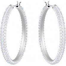 Swarovski Küpe Stone Hoop Cry/Rhs 5389432