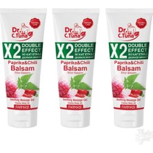Farmasi İki Kat Etkili Biberli Masaj Jeli 250 ml 3'lü Paket