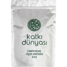 Katkı Dünyası Carmoisine (Vişne Kırmızı) E122 (Toz Gıda Boyası) 50 gr