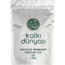 Katkı Dünyası Amonyum Bikarbonat Çin (Amonyak Toz) E503 1 kg