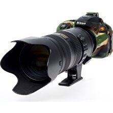 EasyCover Nikon D5300 Silikon Kılıf ECND5300C (Kamuflaj)
