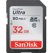 Sandisk Ultra 32 GB 80Mb/s 533x SD Hafıza Kartı (5 Adet)