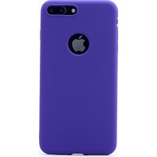 Jopus Apple iPhone 7 Plus Ultra İnce Mat Silikon + Cam Ekran Koruyucu