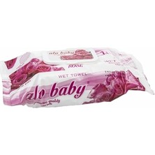 Alo Baby Güllü Islak Temizleme Mendili 102 Adet