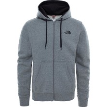 The North Face Open Gate Full Zip Erkek Sweatshirt Gri