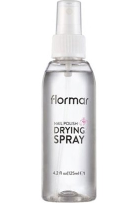 Flormar E Vitamini ve Doğal Yağ İçerikli Bakım Yapan Sprey Oje Kurutucu - Nail Polish Drying Spray - 000 - 8690604560745