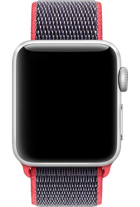 Akıllıphone Ally Apple Watch İçin 42Mm 1,2,3 Nylon Loop Kayış,Kordon