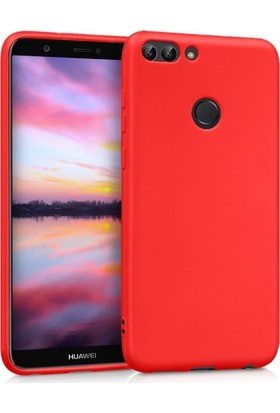 Aplus Huawei P Smart Kılıf Ultra İnce Yumuşak Silikon Premier - Kırmızı