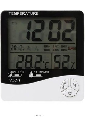 Newnet Vtc-8 Saatli Nem Ölçer Ve Termometre