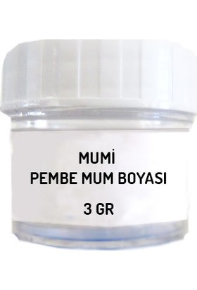 Mumi Pembe Pigment Mum Boyası 5 g