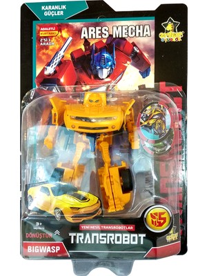 Erdem Robot Olan Araba Bumble Be Er69615 Sarı