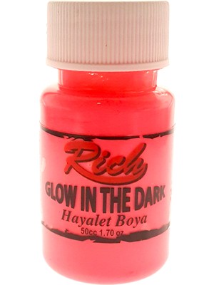 Rich Karanlıkta Parlayan Hayalet Boya 50Cc. N:3008 Pembe