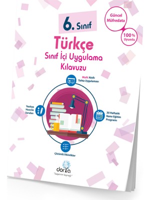 Dora Basım Yayın 6.Sınıf Türkçe Sınıf İçi Uygulama Kitabı
