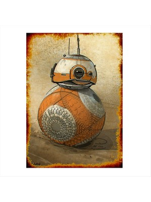 Cakasepetim Ahşap Tablo Star Wars Concept