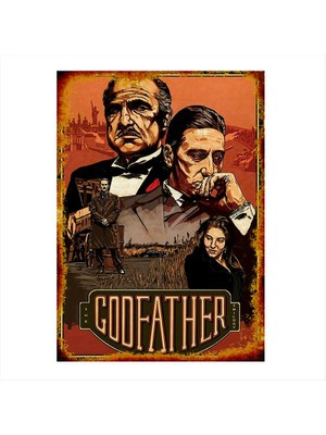 Cakasepetim Ahşap Tablo Godfather