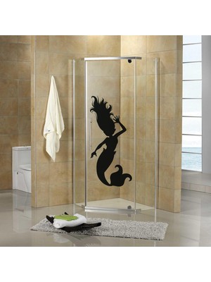 Tilki Dünyası Deniz Kızı Duşakabin ve Banyo Sticker