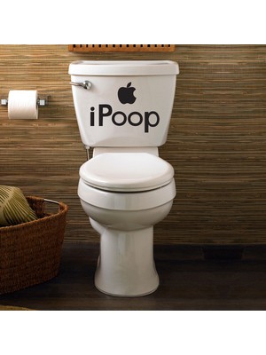 Tilki Dünyası iPoop Klozet Kapağı ve Banyo Sticker