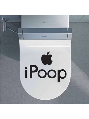 Tilki Dünyası iPoop Klozet Kapağı ve Banyo Sticker