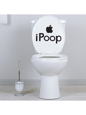 Tilki Dünyası iPoop Klozet Kapağı ve Banyo Sticker