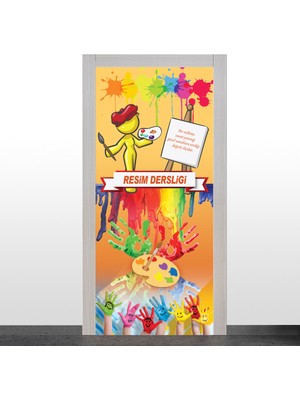 Okularenkkat Resim Dersliği Kapı Giydirme-3.