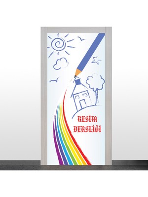 Okularenkkat Resim Dersliği Kapı Giydirme-1