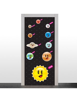 Okularenkkat İlkokul-Gezegenler Kapı Giydirme