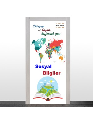 Okularenkkat Sosyal Bilgiler Sınıfı Kapı Giydirme- 3