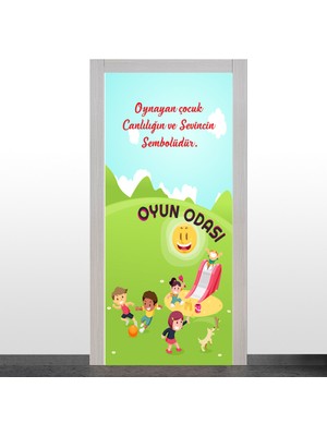 Okularenkkat Oyun Odası Kapı Giydirme- 4
