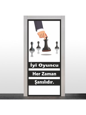 Okularenkkat Satranç Odası Kapı Giydirme-1